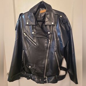 Grey Bandit Leather jacket S/M